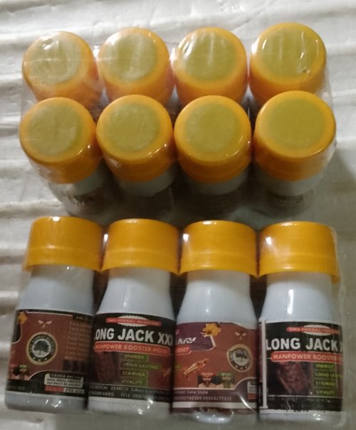 Longjack XXXL Manpower Booster Honey for Penis Enlargement-8 bottles