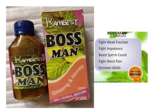 Kambest Bossman Honey with Ginseng for Men