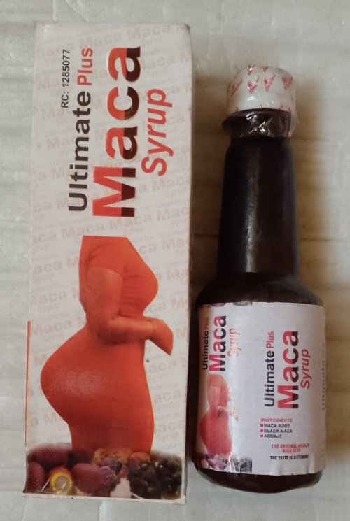 Ultimate Plus Maca Syrup for Big Butt and Hips Enlargement